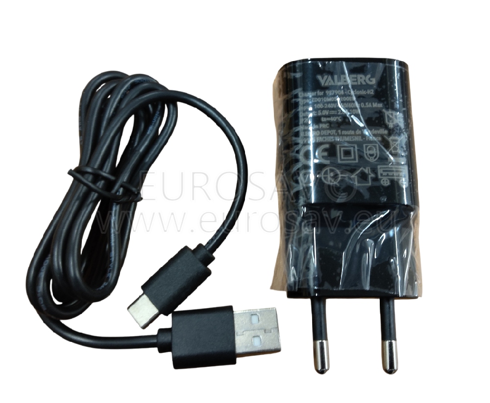 CHARGEUR ALIMENTATION + CABLE USB