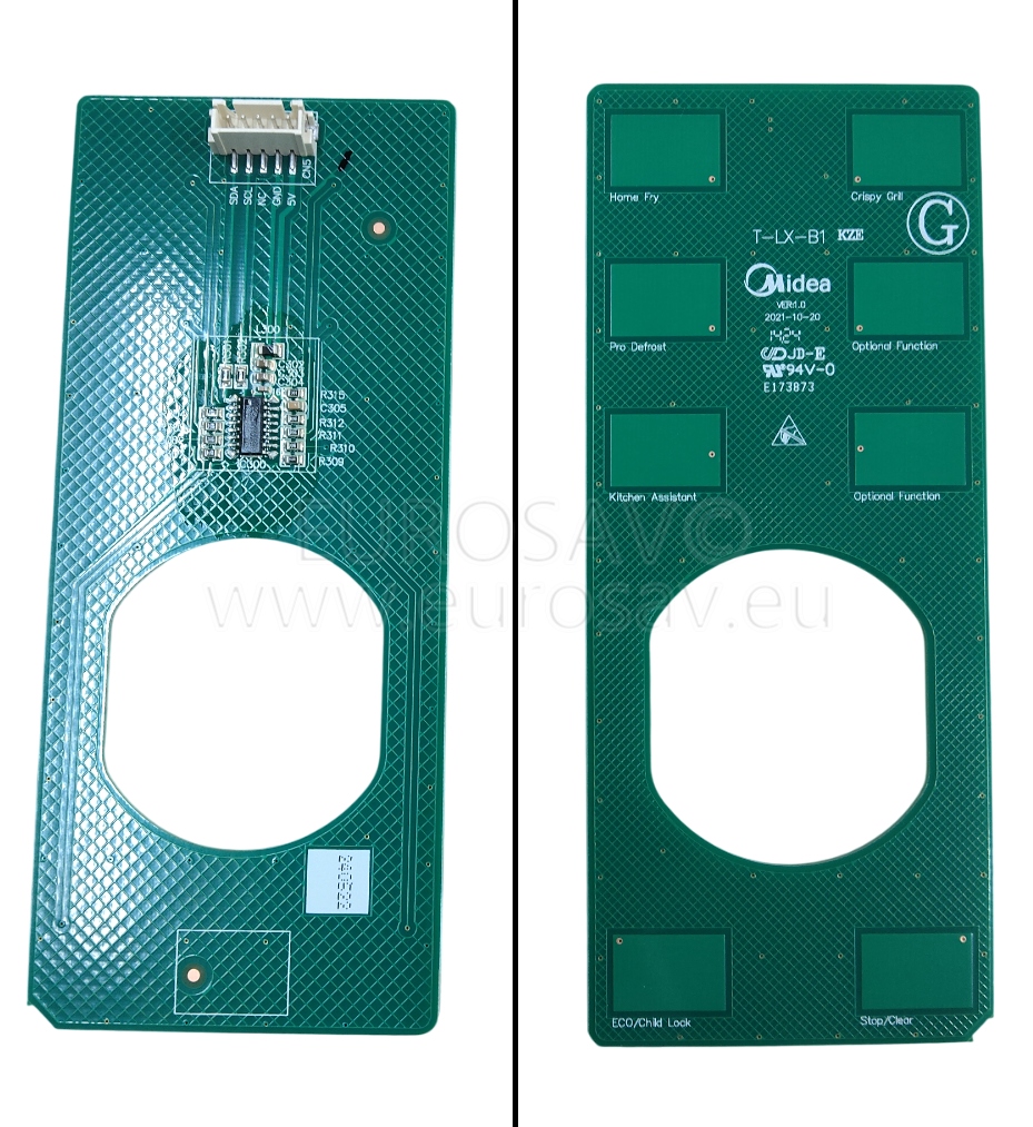 CARTE ELECTRONIQUE TACTILE