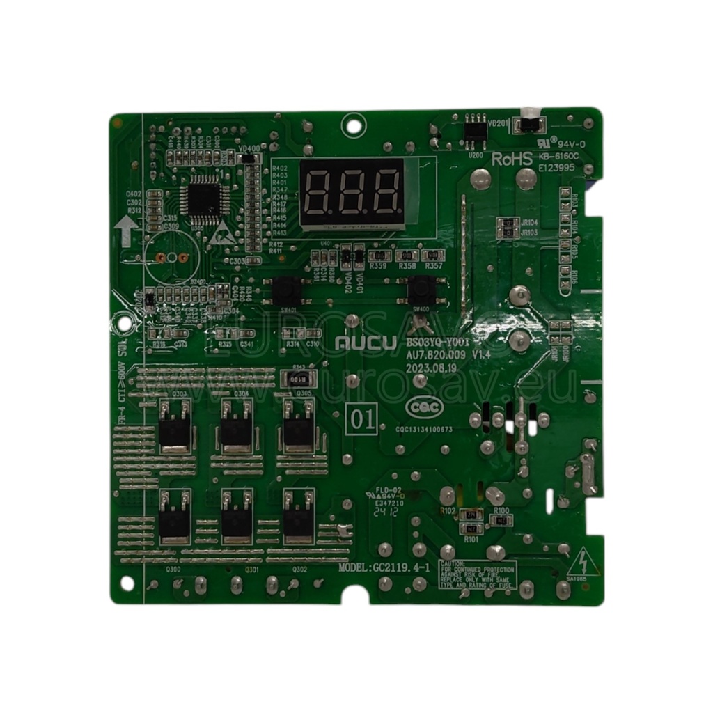 CARTE ELECTRONIQUE DE COMMANDE / INVERTER