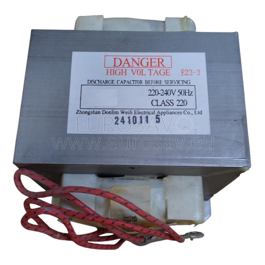 TRANSFORMATEUR HAUTE TENSION