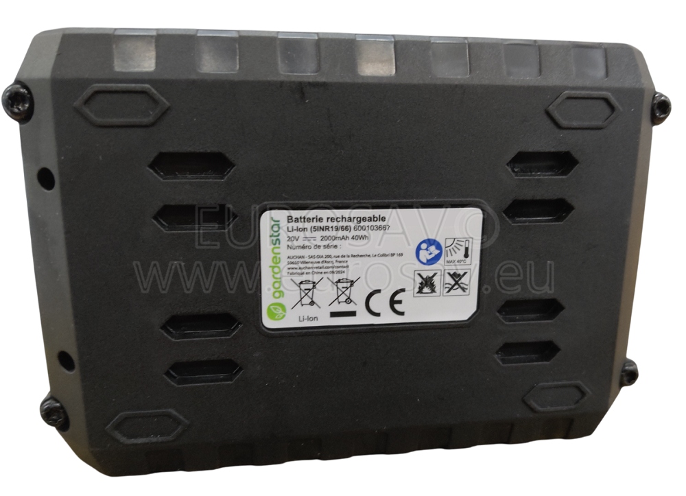 BATTERIE 20V / 2AH