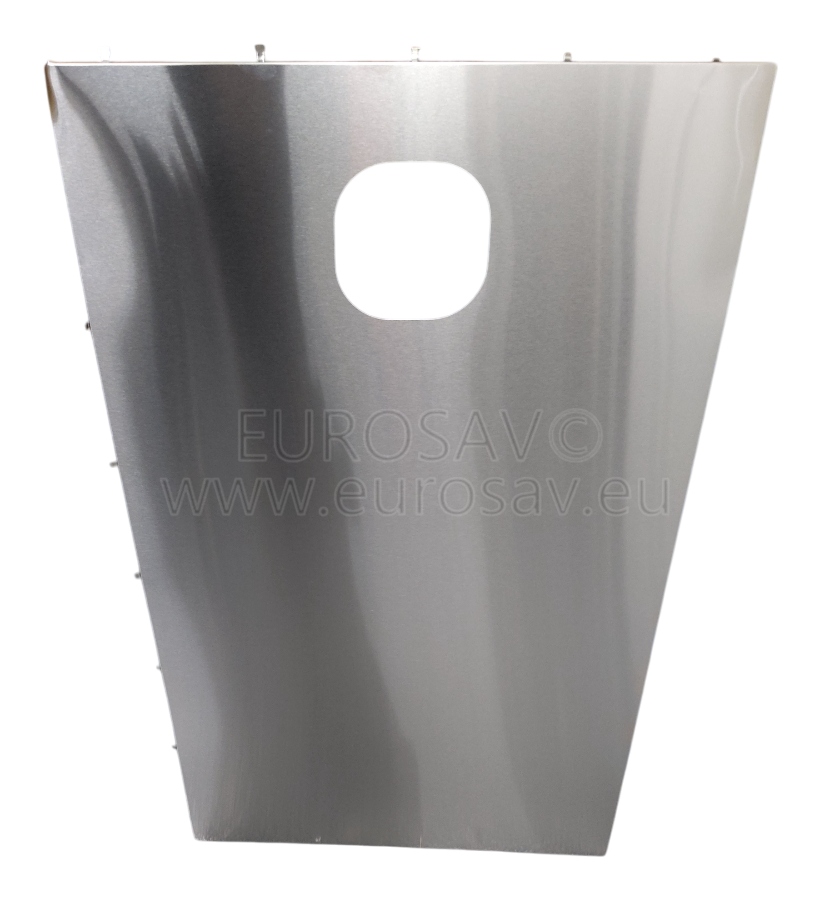 DECOR DE FACADE DE CONDUIT D AIR SUPERIEUR INOX