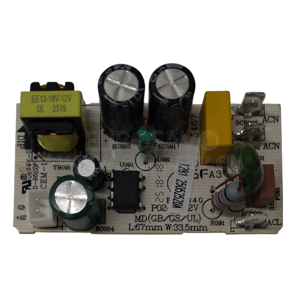 CARTE ELECTRONIQUE ALIMENTATION