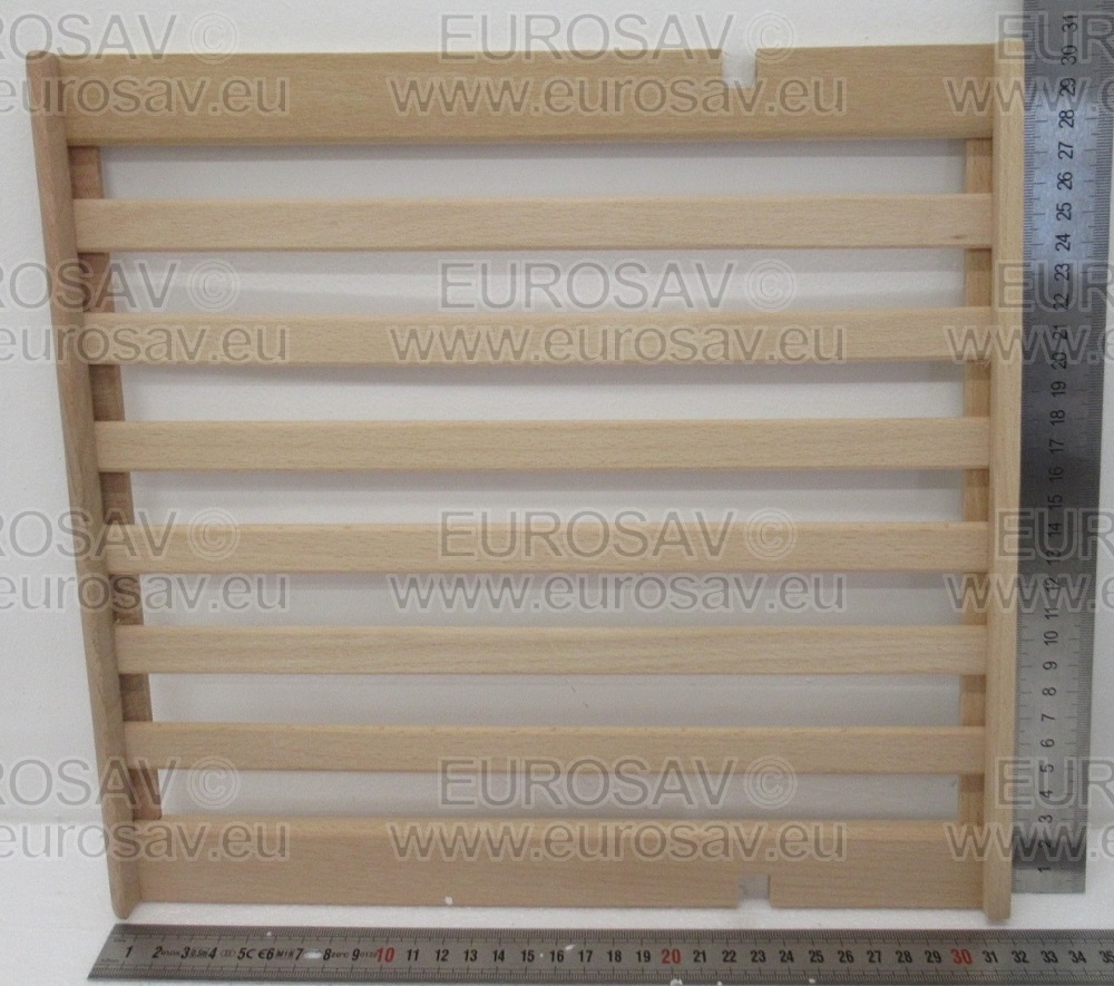 CLAYETTE, ETAGERE INFERIEUR EN BOIS
