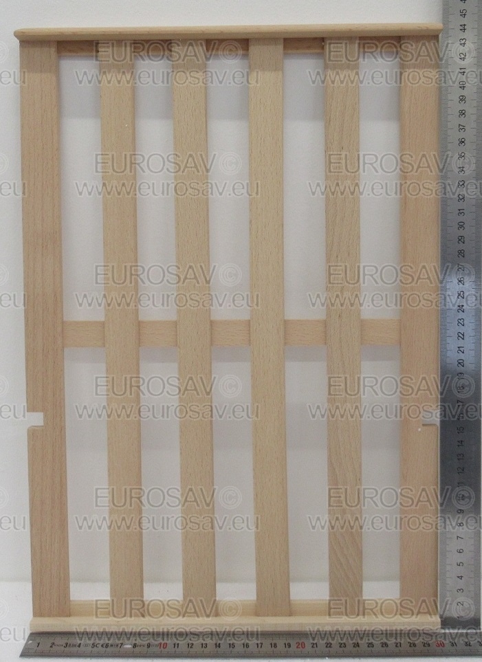 CLAYETTE, ETAGERE SUPERIEURE EN BOIS