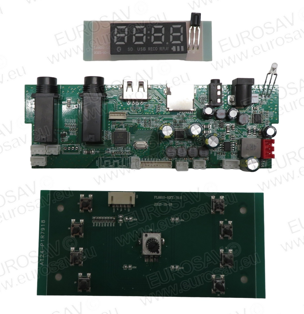 ENSEMBLE DE CARTES ELECTRONIQUES entree ac