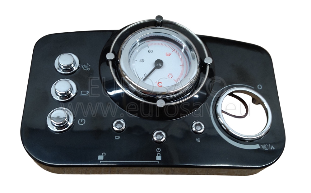 FACE AVANT COMPLETE NOIRE + SONDE DE TEMPERATURE
