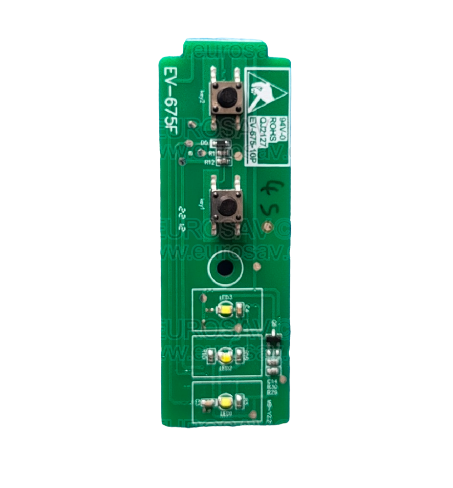 CARTE ELECTRONIQUE LED + TOUCHES