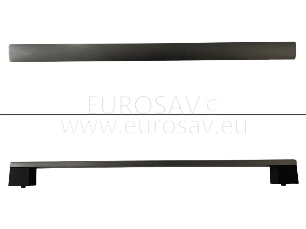 POIGNEE INOX 47.5cm (finition : incurvée)