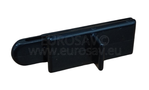 [ATL85889024] CLIP FIXATION FILTRE METALIQUE (x2) coloris noir