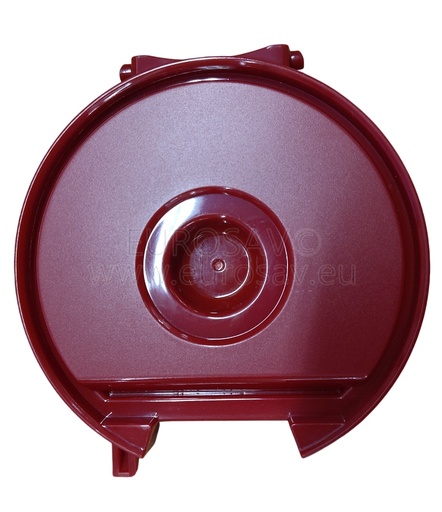 [MC691329053] COUVERCLE INFERIEUR BOL A POUSSIERE coloris rouge