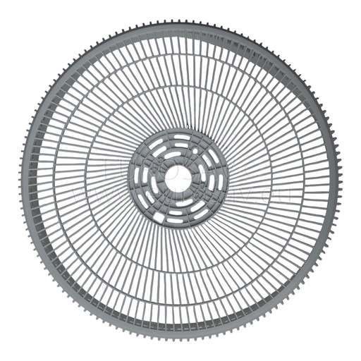 [GDM7986294] GRILLE ARRIERE coloris blanc