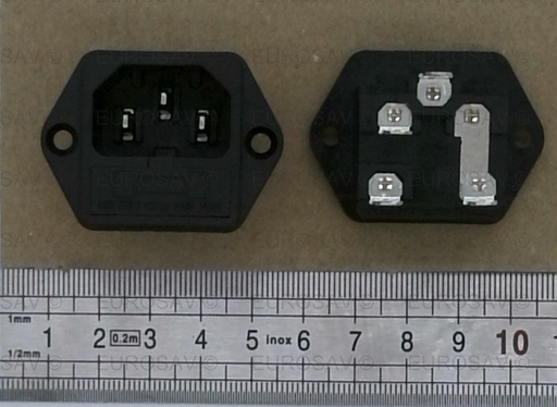 [CP2470866] CONNECTEUR PRISE 3 BROCHES IEC