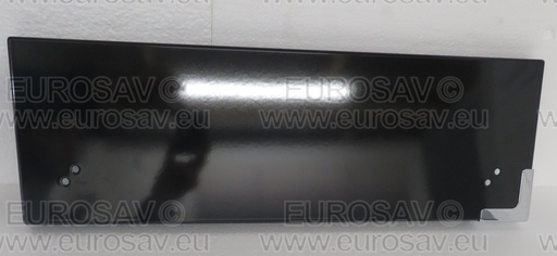 [RFA029651] Facade porte gril noir / chr