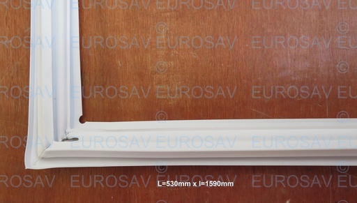 [FK1118240] Joint porte réfrigérateur blanc