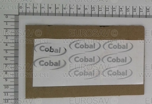 [LM3664410] PLAQUE DE MARQUE COBAL